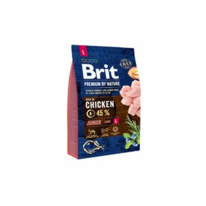 croquette Brit Premium by Nature chiot Junior L 3 kg