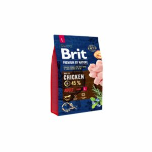 croquette Brit Premium by Nature Adulte L 3 kilos