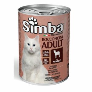 boite simba pour chat adulte 415 grammes agneau