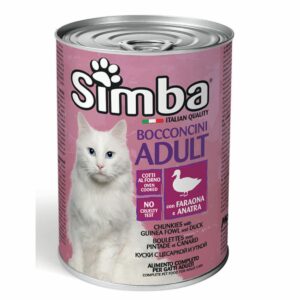 simba cat au canard 415 grammes.