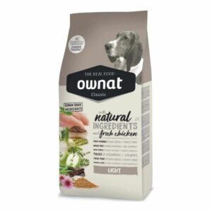Croquettes Ownat Classic Chien Light 12Kg