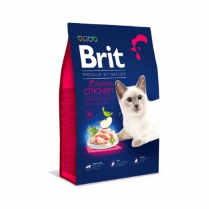 Brit Premium By Nature au Poulet pour chat Stérilisé 8kg