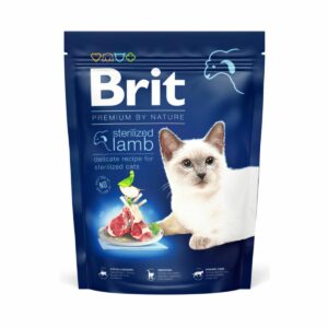 Brit Premium By Nature à l'Agneau pour chat Stérilisé 1.5kg