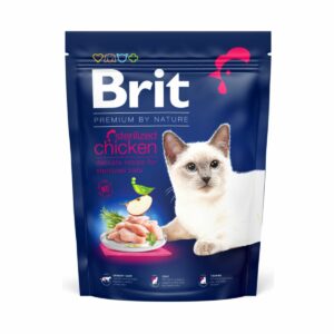 Brit Premium By Nature au Poulet pour chat Stérilisé 1.5kg