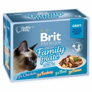Tendres filets de viande en sauce 12*85gr