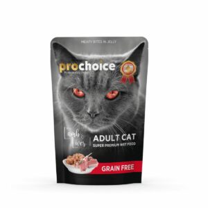 Pochon Prochoice pour chat adulte en agneau.