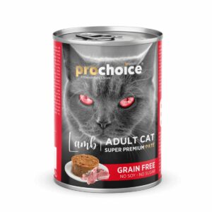 Prochoice paté pour chat adulte 400 grammes.