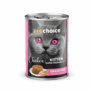 Boite prochoice paté pour chaton, boite de 400 grammes.