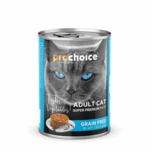 Boite Prochoice 400 Grammes au poulet pour chat adulte.