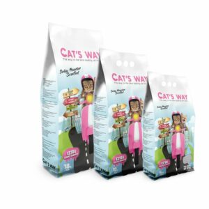 catsway cat litter baby powder