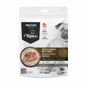 tapas poulet dinde pour chien 190 g