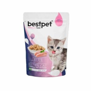 pochon bestpet kitten au poulet 85 grammes