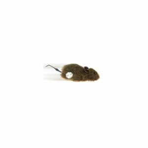 JOUET POUR CHAT EN FORME SOURIS AVEC ROULETTE