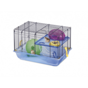 cage rongeurs bleu